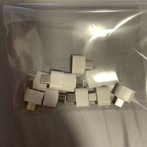 White usb to type c adapter 10pcs